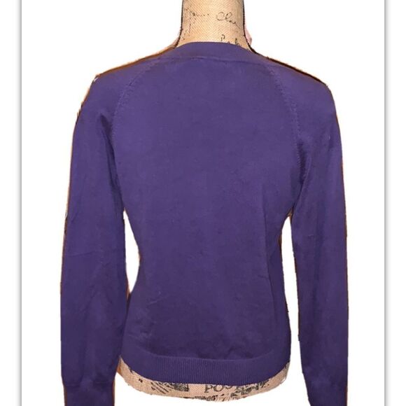 The Limited purple knit top size L - Picture 2 of 3